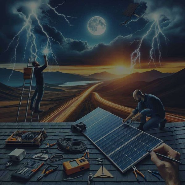 Quelle est la meilleure façon d'installer des panneaux solaires sur un toit incliné ?