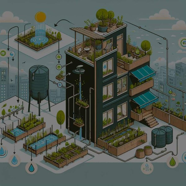 Comment choisir un système de récupération d'eau de pluie pour un jardin urbain?