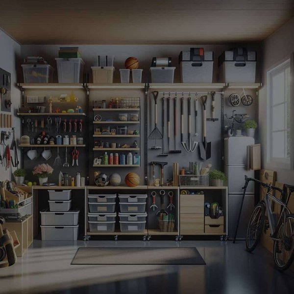 Quelles sont les options de stockage intelligentes pour un garage multi-usage ?