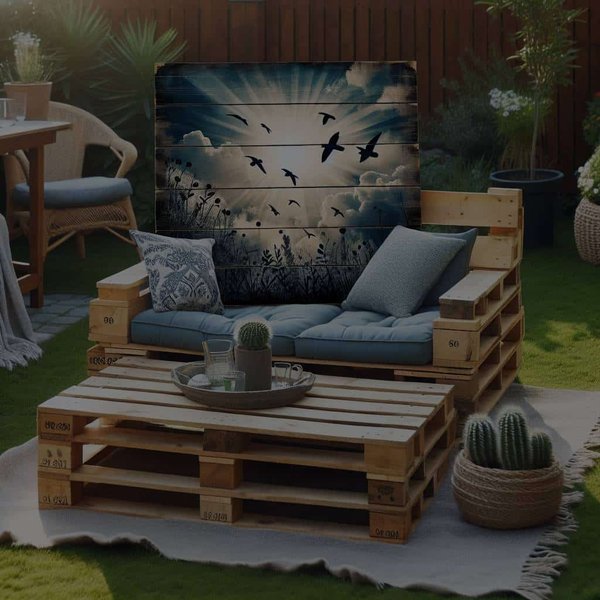 Quels meubles de jardin en palette pour un extérieur durable et tendance?