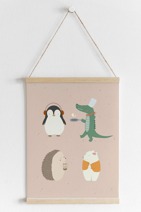 Un cadeau original : offrez un poster cartoon personnalisé